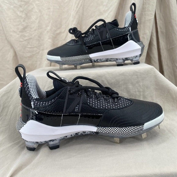 Under Armour Metal Cleats Men's 7.5 Black Harper 7 Low ST Hovr Hybrid Baseball - Picture 4 of 9